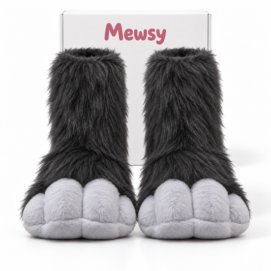 Cat Paw Slippers for Warm, Cozy Feet